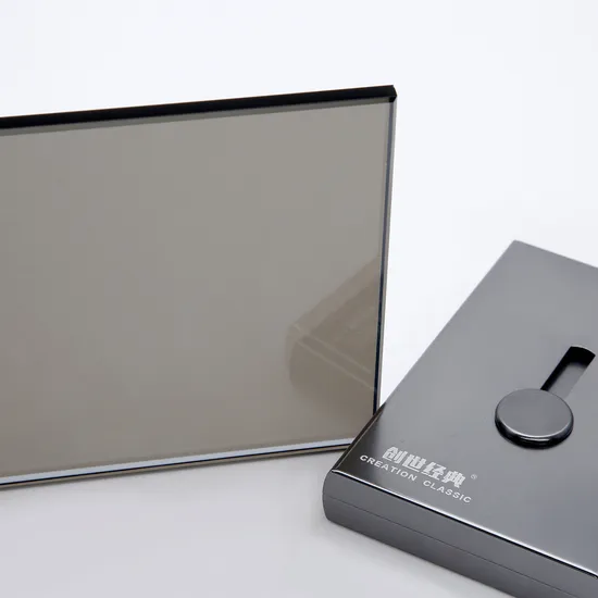 4mm 5mm 5.5mm 6mm Colored Tinted Float Glass / Toughened Reflective Glass for Building 