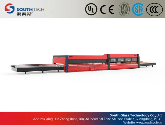 Southtech Passing Flat Glass Tempering Processing Oven with Forced Convection System (TPG